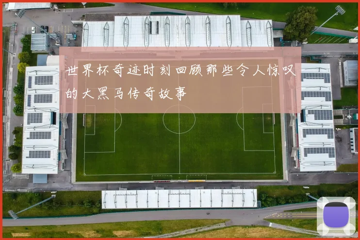 世界杯奇迹时刻回顾那些令人惊叹的大黑马传奇故事